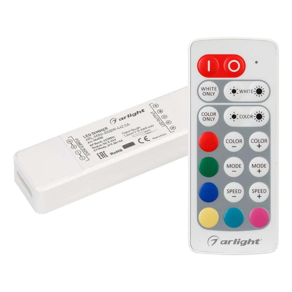 

Контроллер Arlight ARL-Mini-RGBW-4x2.5A 024982, 024982