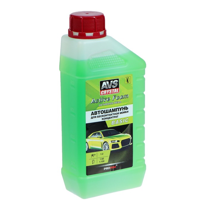 

Автошампунь для бесконтактной мойки AVS, 1 л, PF-20 BASIC