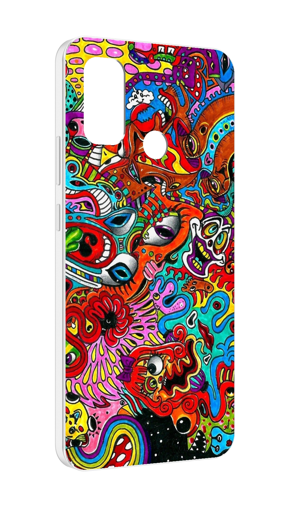 

Чехол MyPads разные абстракции яркие для UleFone Note 10P/Note 10, Прозрачный, Tocco