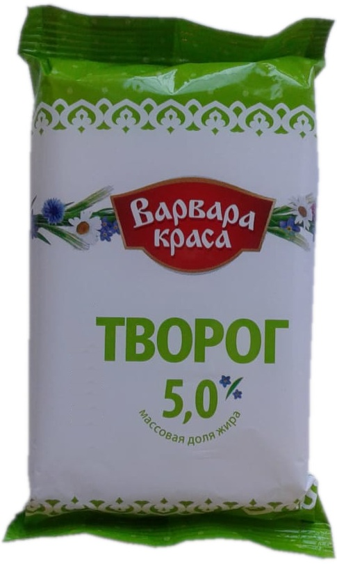 

Творог Варвара краса 5% бзмж 200 г