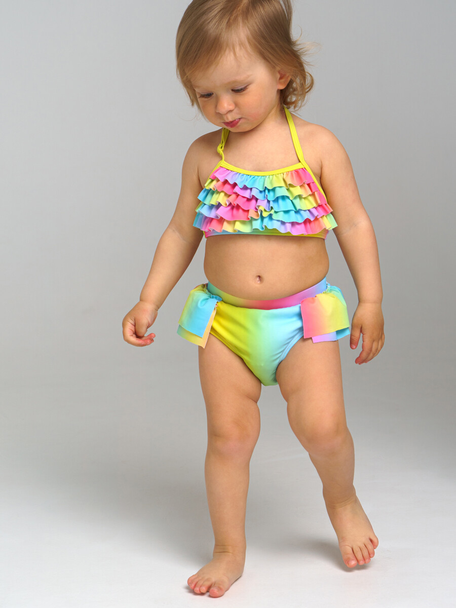 

Купальник раздельный детский PlayToday Newborn-Baby 12223012, цветной, 86, Разноцветный, 12223012