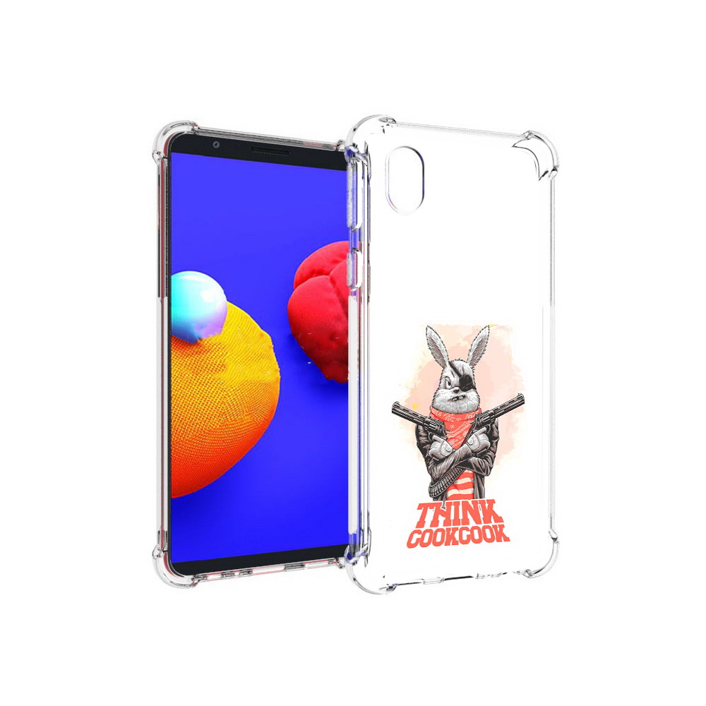 Чехол MyPads Tocco для Samsung Galaxy A01 Core кролик пират (PT151825.477.419)