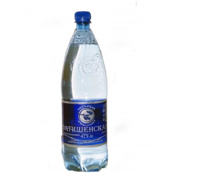 

Вода минеральная Затишенская газированная 0,6 л