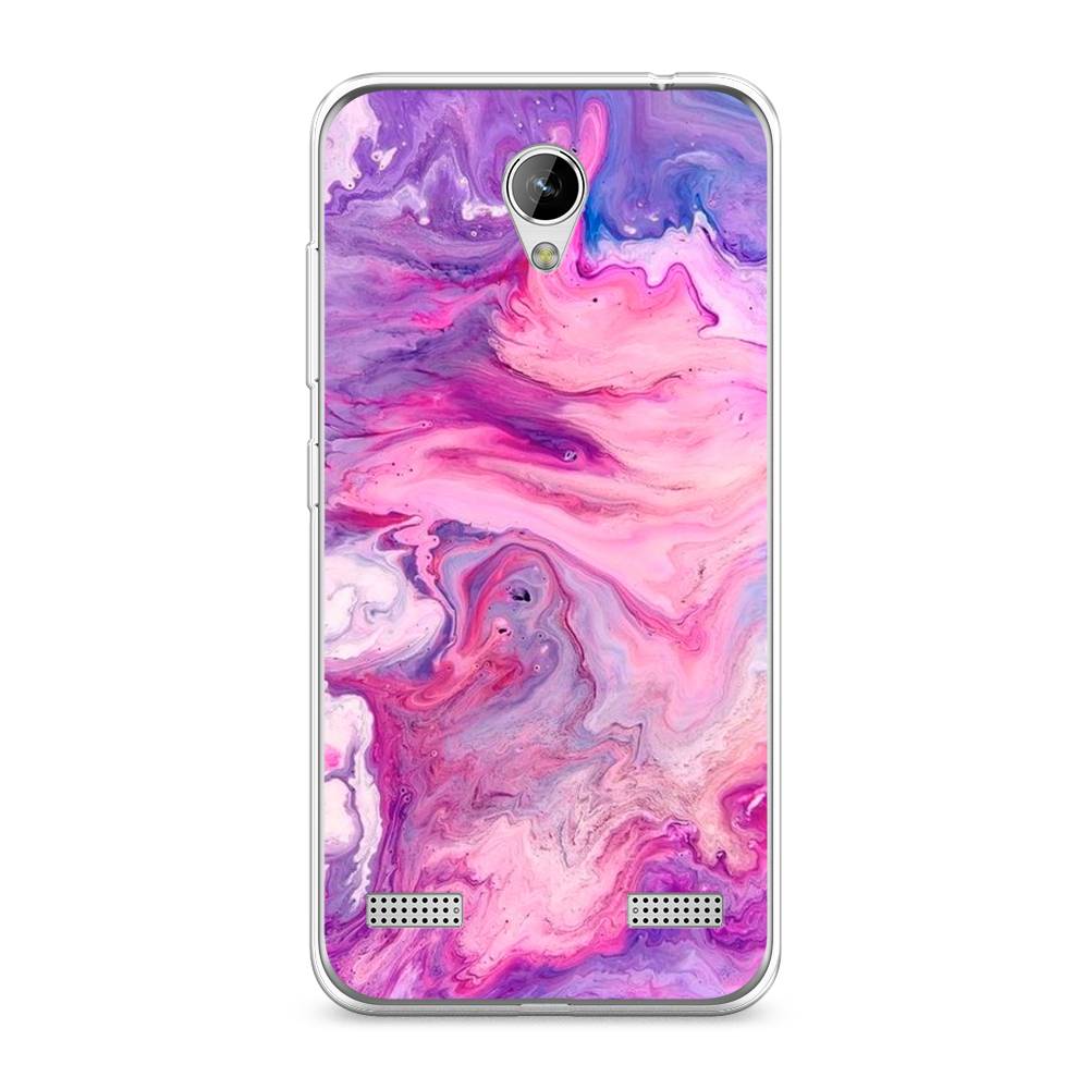 

Чехол на ZTE Blade A520 "Нежно-розовая абстракция", Розовый, 132050-3