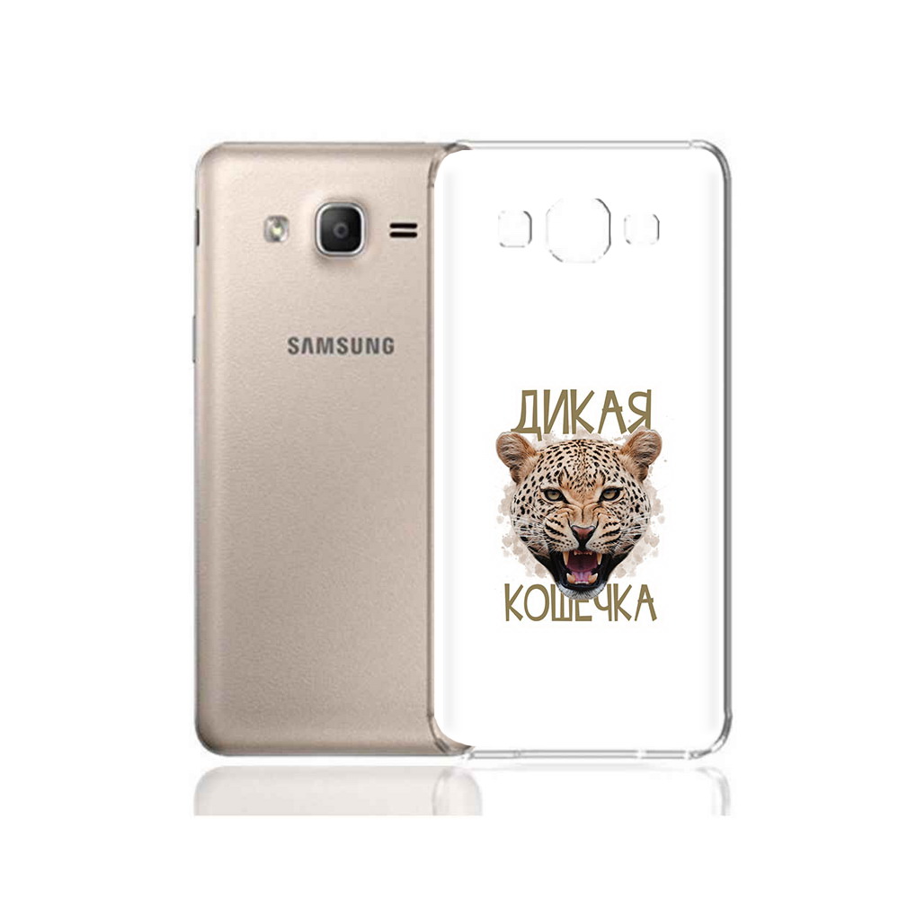 Чехол MyPads Tocco для Samsung Galaxy A7 (2015) дикая кошечка (PT11625.595.324)