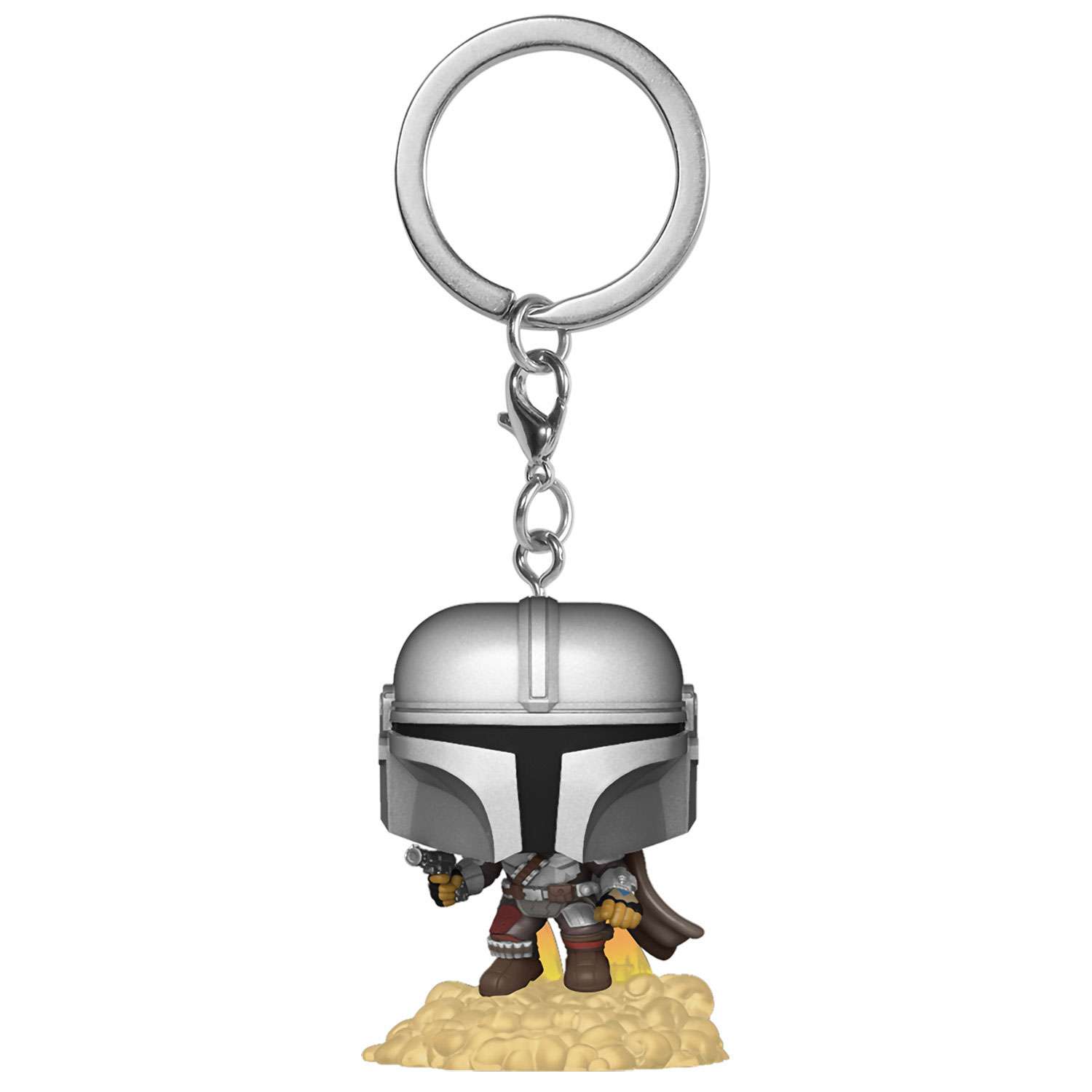 Брелок Funko Pocket POP! Star Wars Mandalorian Mandalorian w/Blaster 53046