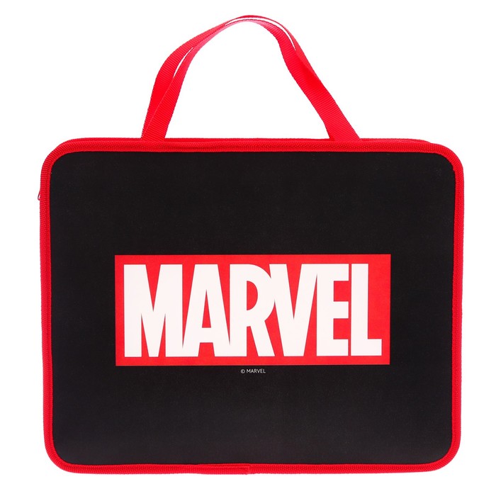 

Папка Marvel Мстители ПМ-А4-26 А4 75мм 330*260 с ручками пластик, Красный
