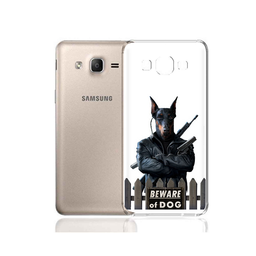 

Чехол MyPads Tocco для Samsung Galaxy A7 (2015) доберман (PT11625.595.332), Прозрачный, Tocco