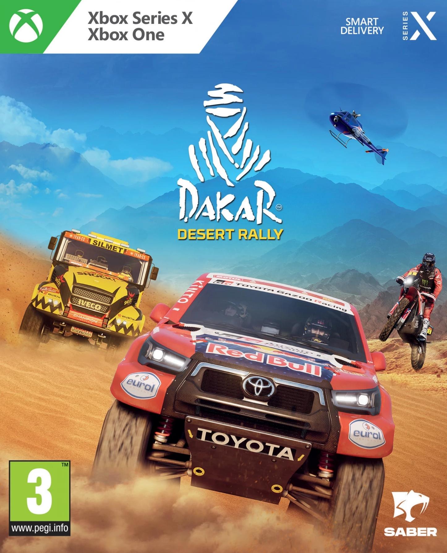 Игра Dakar Desert Rally Xbox One Xbox Series X полностью на иностранном языке 5090₽