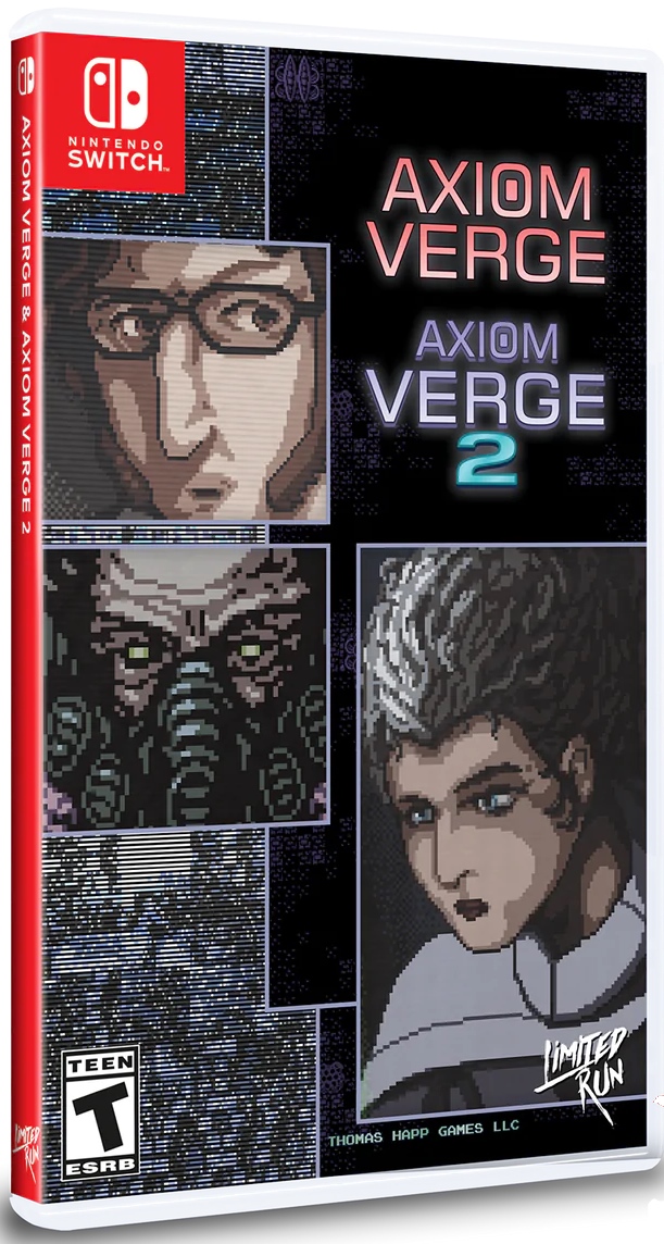 Игра Axiom Verge 1 + 2 (Nintendo Switch, полностью на русском языке)