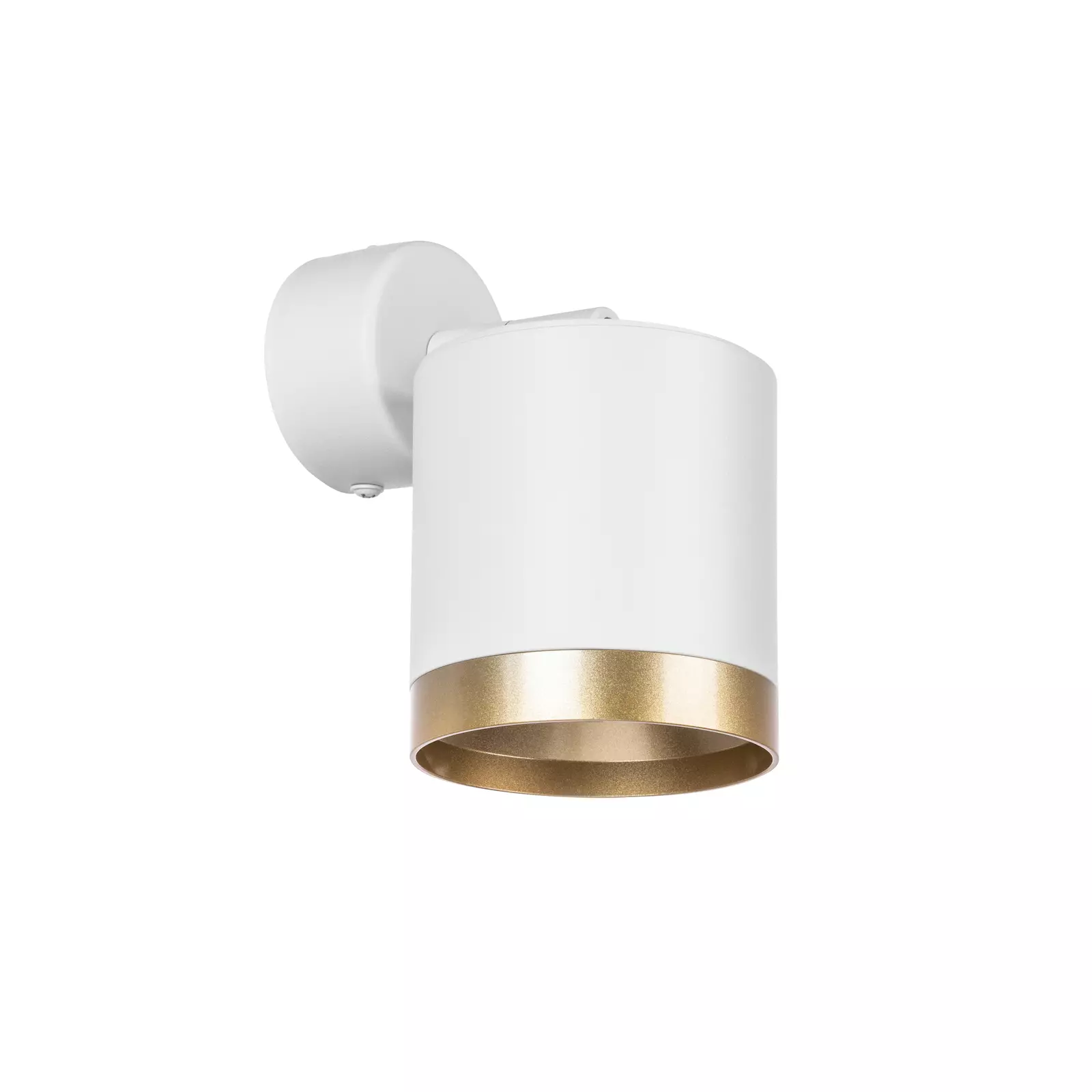 

Невстраиваемый настенный светильник Lightstar Rullo, RBX34863490, 15Вт, GX53, белый/золото, Rullo