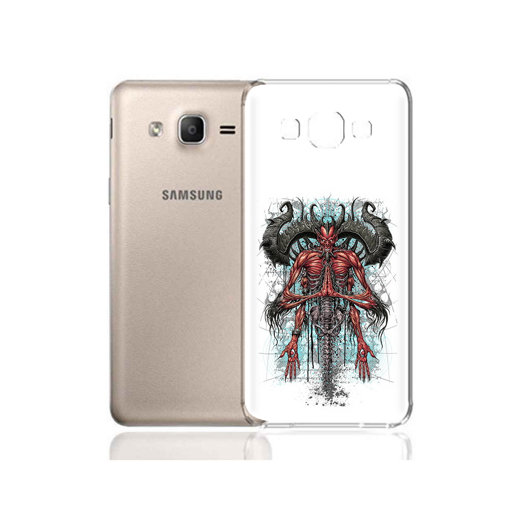 

Чехол MyPads Tocco для Samsung Galaxy A7 (2015) дьявол (PT11625.595.340), Прозрачный, Tocco