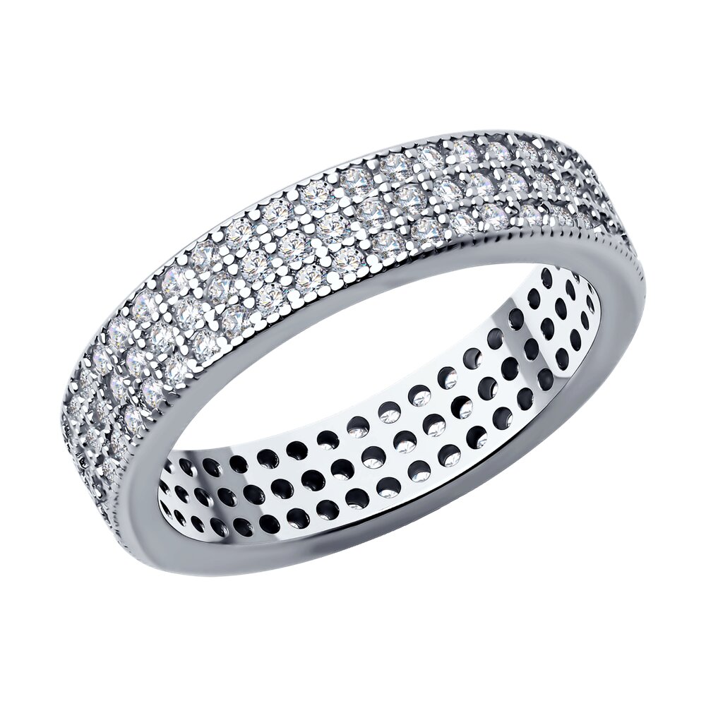 

Кольцо из серебра р. , SOKOLOV 94014009-91, фианит, 94014009-91