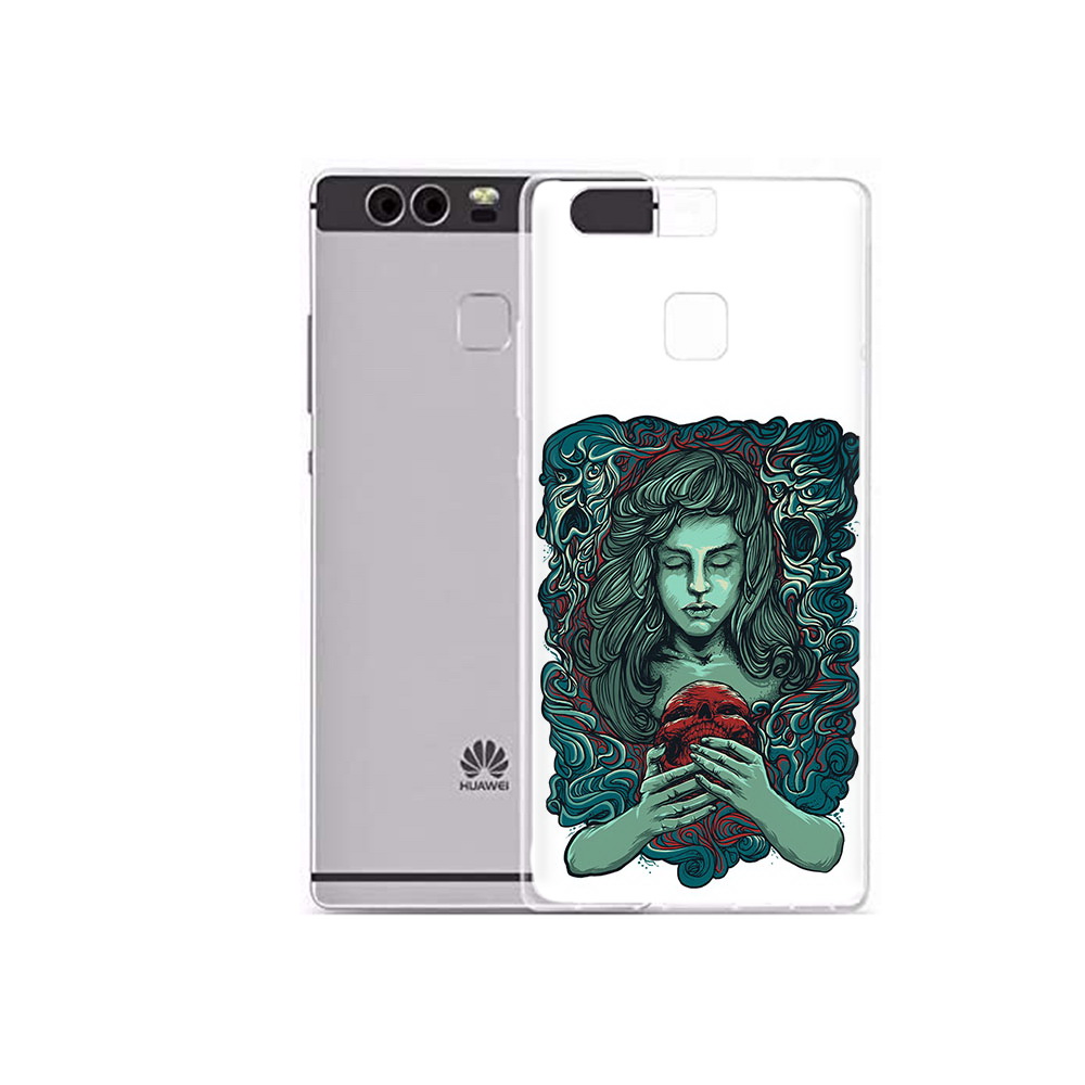 

Чехол MyPads Tocco для Huawei P9 Plus спящая девушка (PT31455.54.619), Прозрачный, Tocco