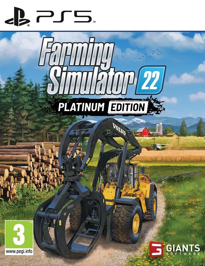 Игра Farming Simulator 22 Platinum Edition (PlayStation 5, русские субтитры)