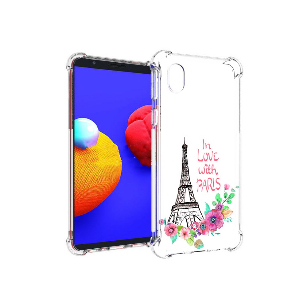 

Чехол MyPads Tocco для Samsung Galaxy A01 Core любимый париж (PT151825.477.452), Прозрачный, Tocco