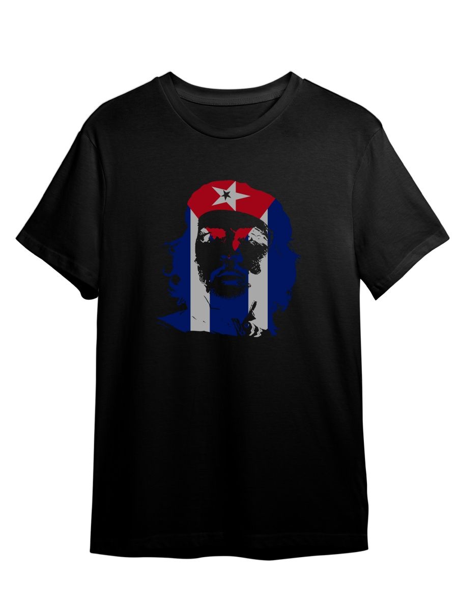 

Футболка унисекс Каждому Своё Че Гевара/Куба/Свобода IZCHG14 черная 5XL, Черный, "Че Гевара/Куба/Свобода" IZCHG14
