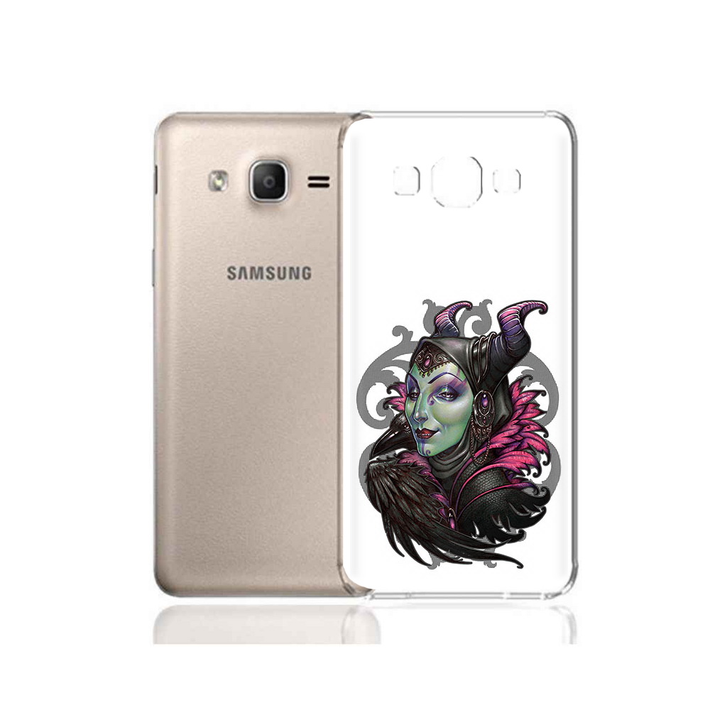 

Чехол MyPads Tocco для Samsung Galaxy A7 (2015) зеленая девушка с вороном, Прозрачный, Tocco