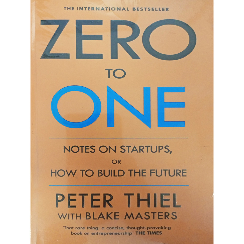 фото Книга zero to one: notes on startups, or how to build the future virgin books