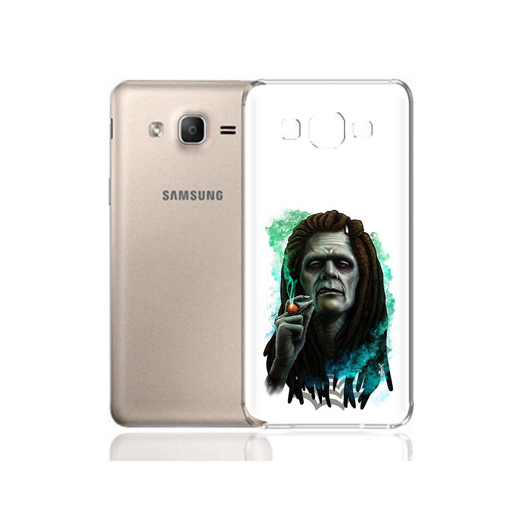 

Чехол MyPads Tocco для Samsung Galaxy A7 (2015) зеленый мужчина с сигаретой, Прозрачный, Tocco