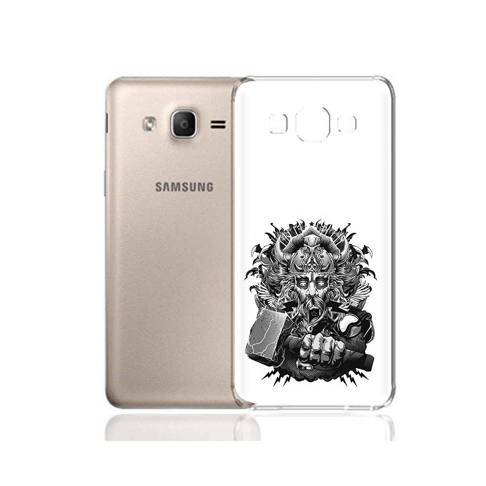 

Чехол MyPads Tocco для Samsung Galaxy A7 (2015) злой тор (PT11625.595.363), Прозрачный, Tocco
