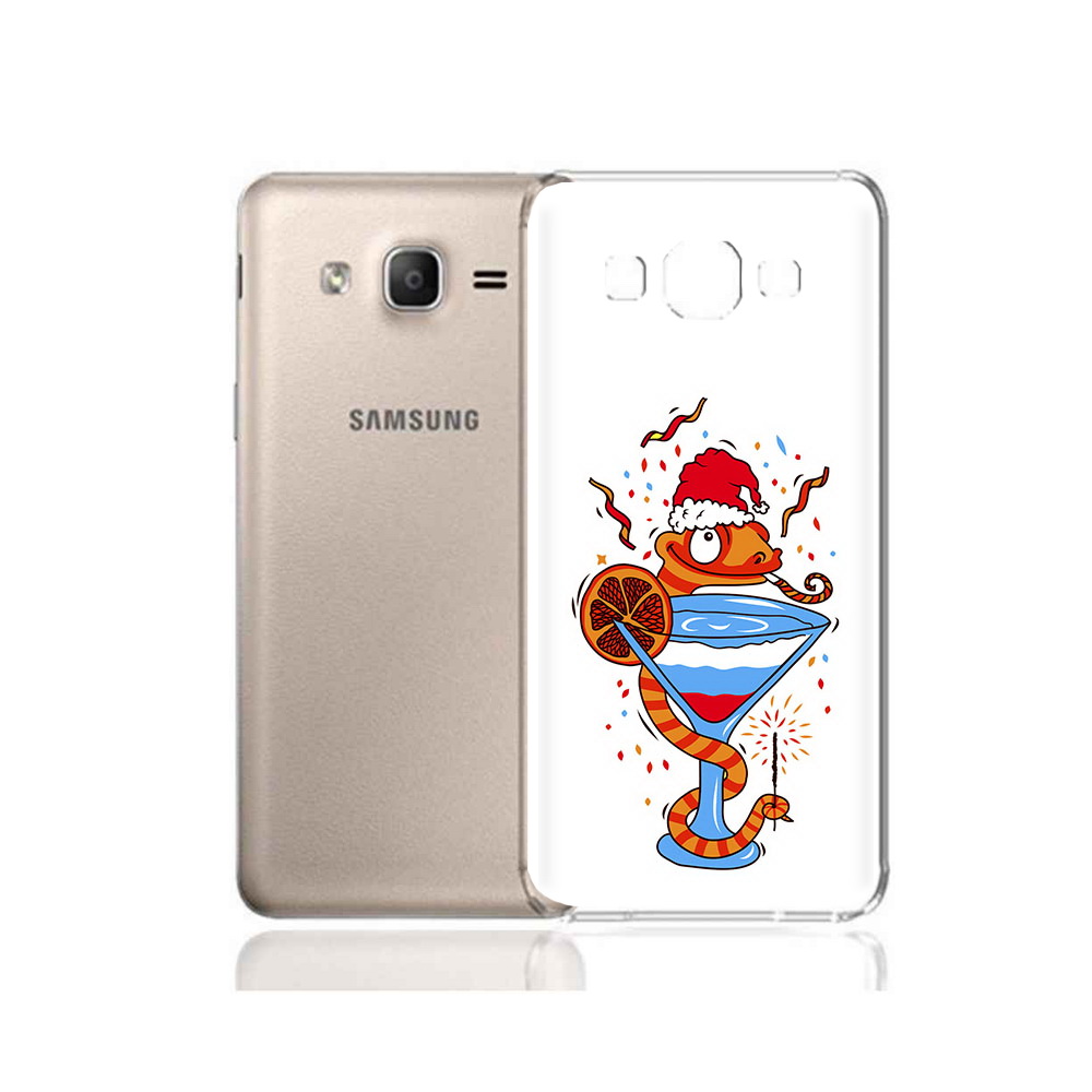 

Чехол MyPads Tocco для Samsung Galaxy A7 (2015) змейка (PT11625.595.364), Прозрачный, Tocco