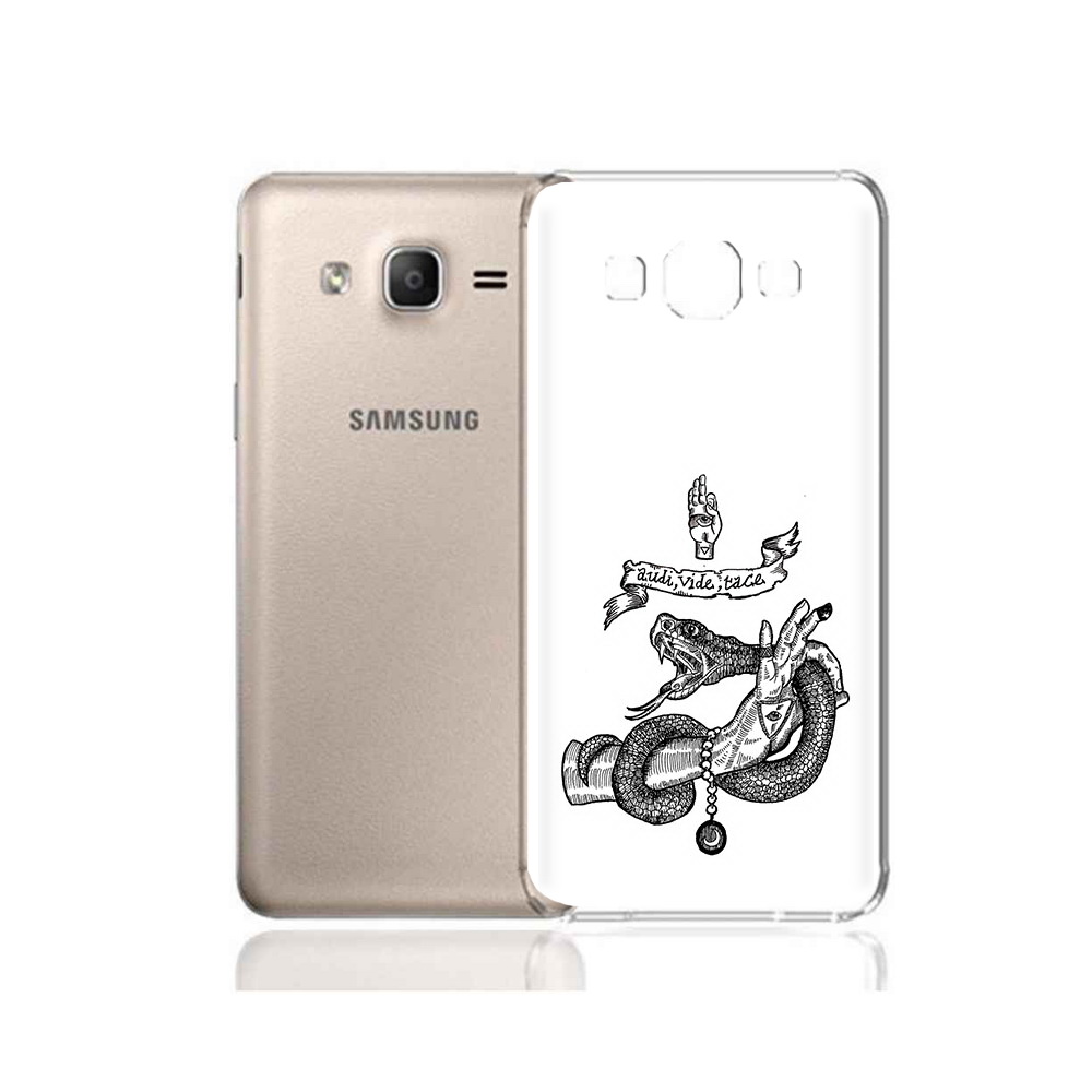 

Чехол MyPads Tocco для Samsung Galaxy A7 (2015) змея на руке рисунок (PT11625.595.366), Прозрачный, Tocco