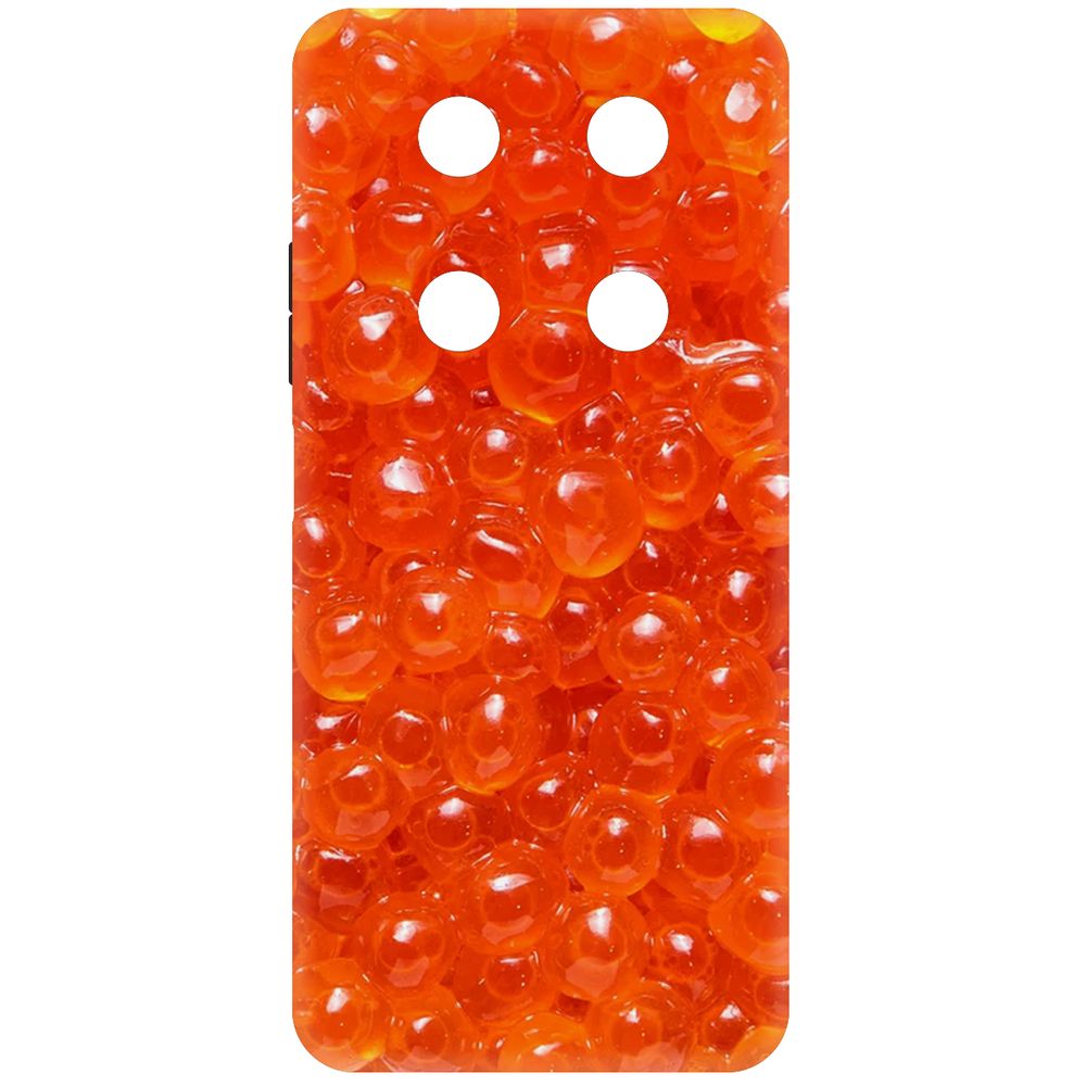 

Чехол-накладка Krutoff Soft Case Икра для ITEL RS4 черный