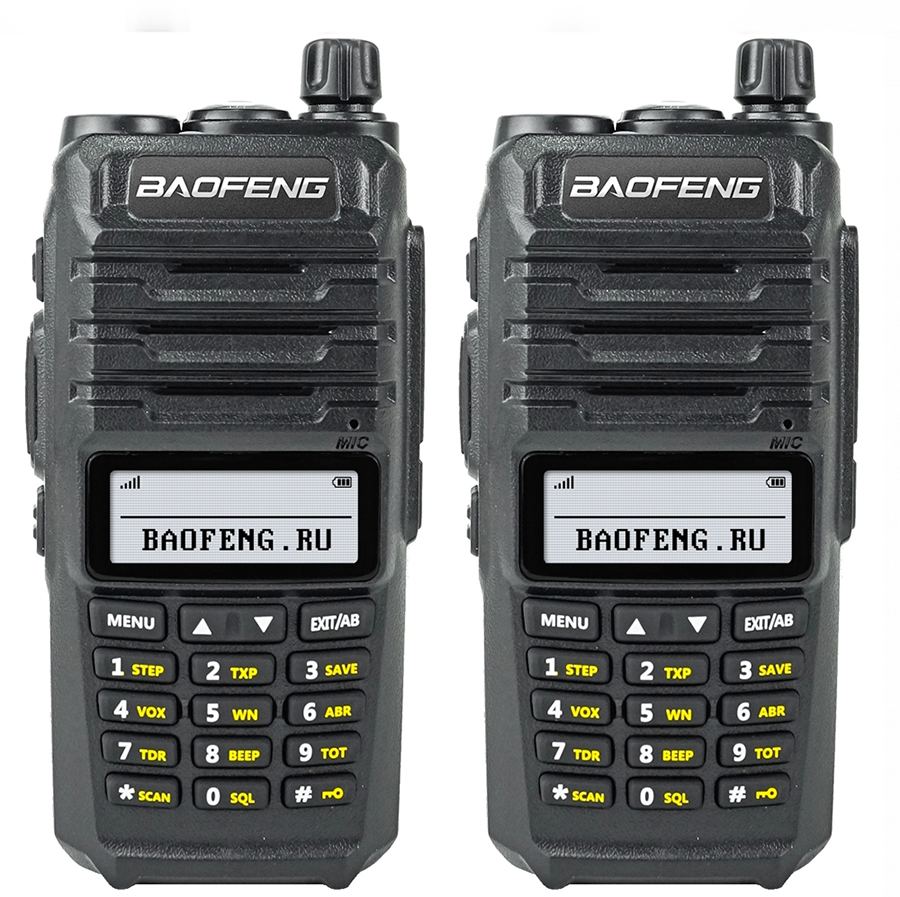 Комплект портативных раций Baofeng UV-E70 2 шт.