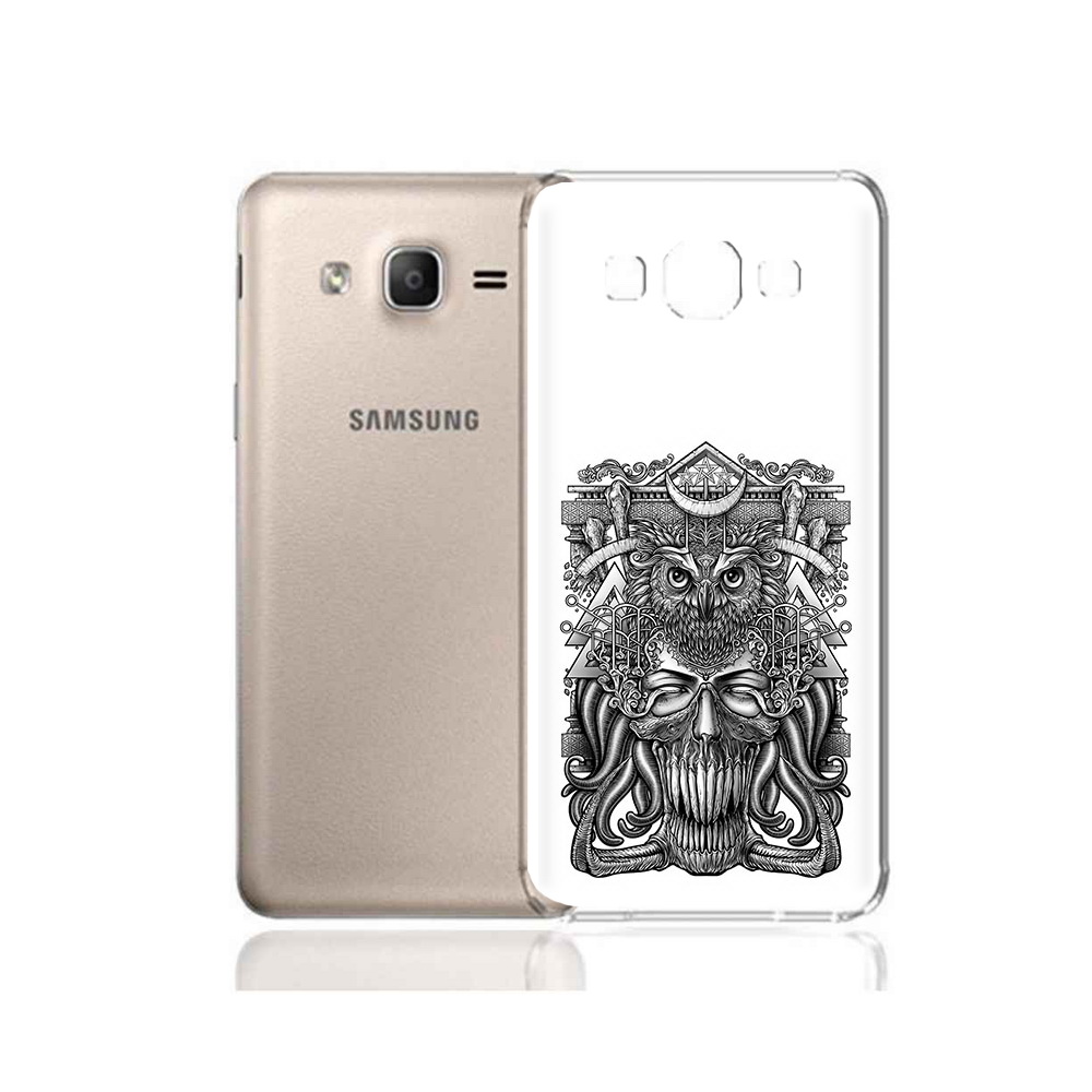 

Чехол MyPads Tocco для Samsung Galaxy A7 (2015) зубастая сова (PT11625.595.369), Прозрачный, Tocco