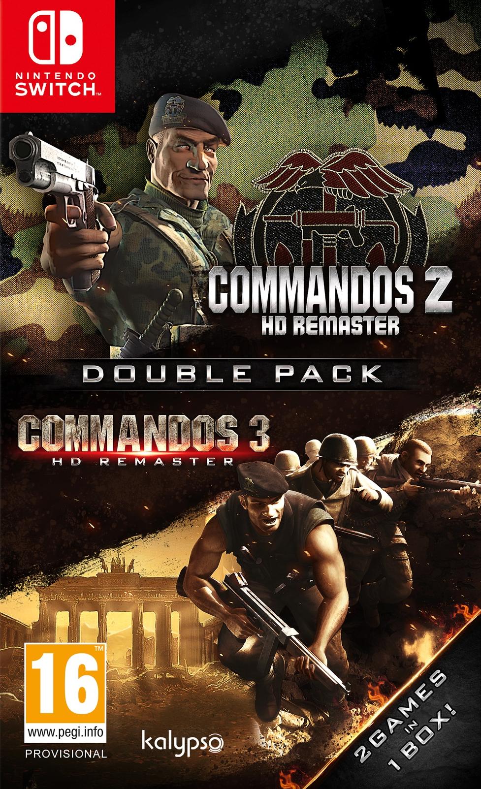 Commandos 2 HD and Commandos 3 HD Remaster Double Pack Русская Версия (Switch)