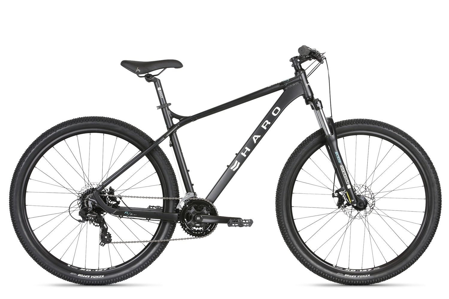

Велосипед Haro Flightline Two 29r matt black 18, Черный