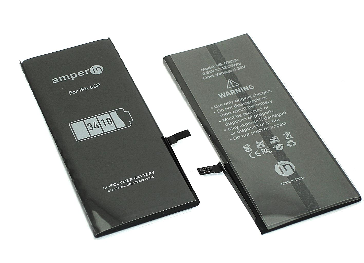 Аккумуляторная батарея Amperin для Apple iPhone 6S Plus