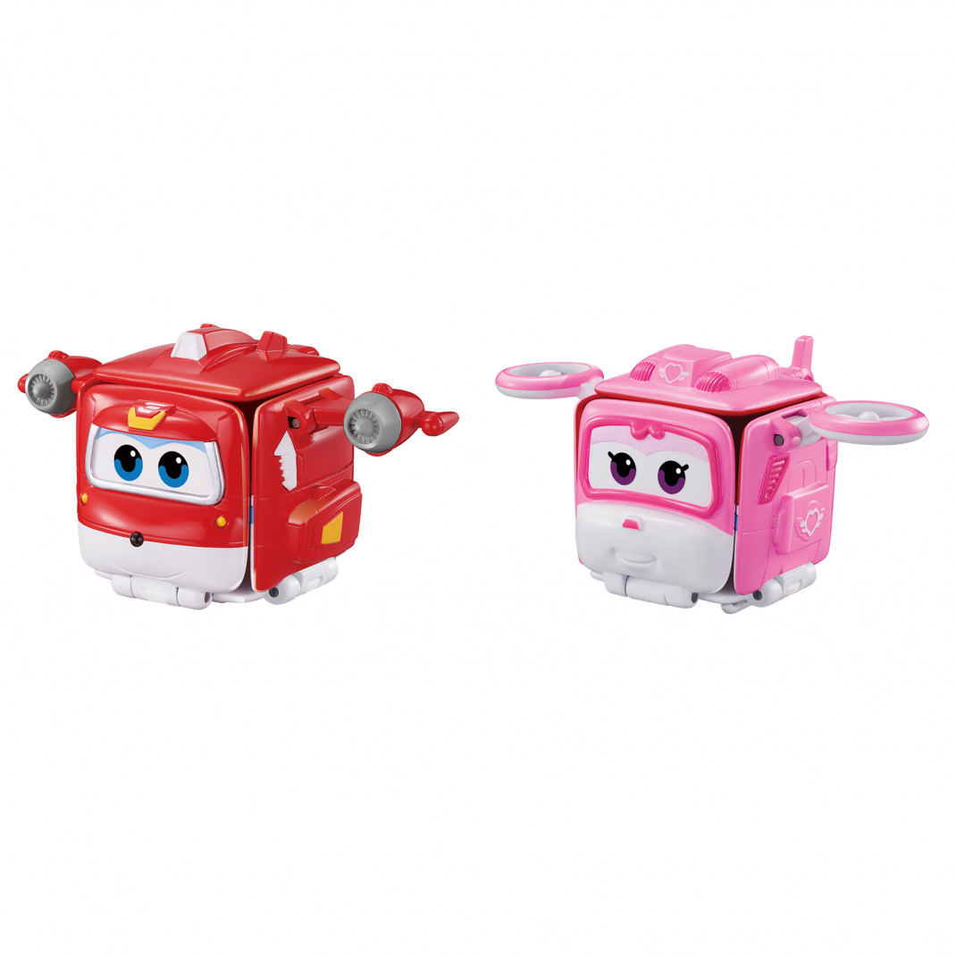 Перевертыш Super Wings Джетт и Диззи Супер Крылья