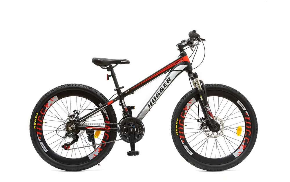 

Велосипед Hogger Stellar MD 24" черно-красный 24", Черный;красный