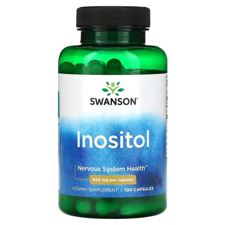 Инозитол SWANSON Inositol капсулы 650 мг 30 шт.