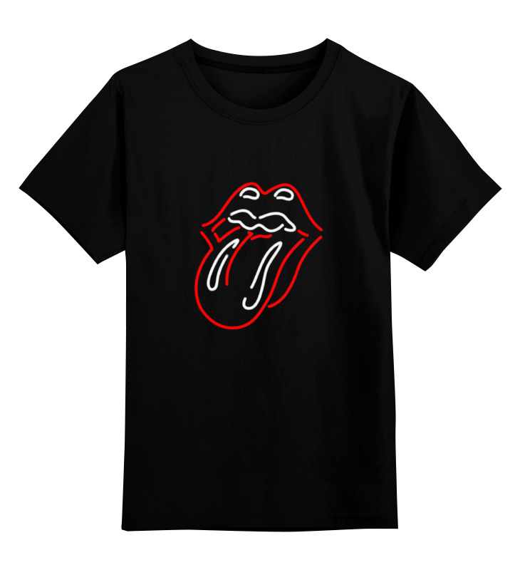 

Футболка детская Printio The rolling stones цв. черный р. 104, The rolling stones