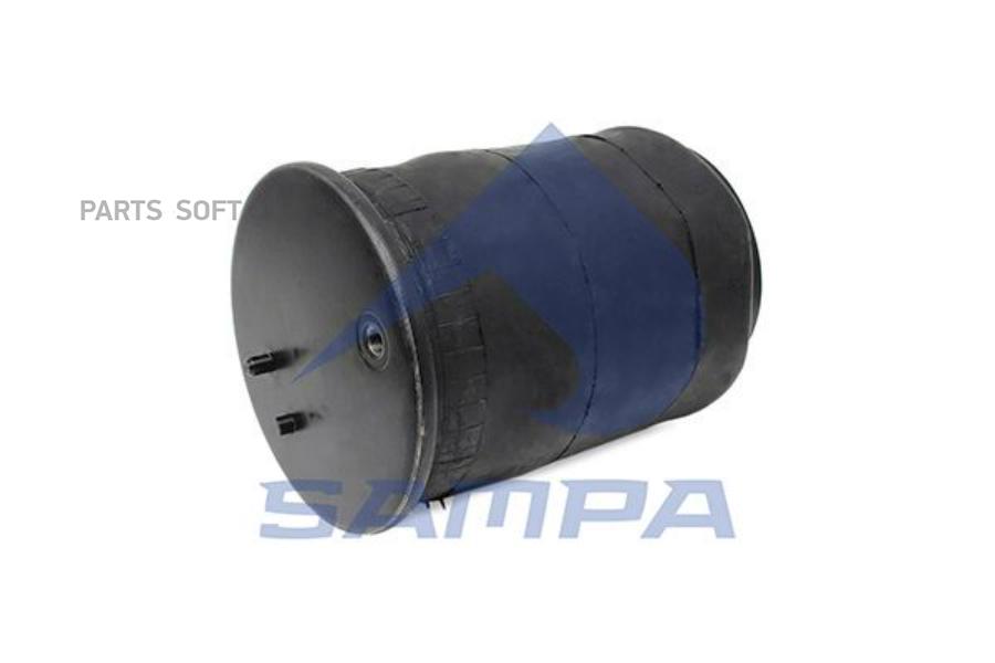 

SAMPA Пневморессора SCANIA (пластиковый стакан) (2 шп. M12,1 отв.штуц. M16х1.5мм) SAMPA