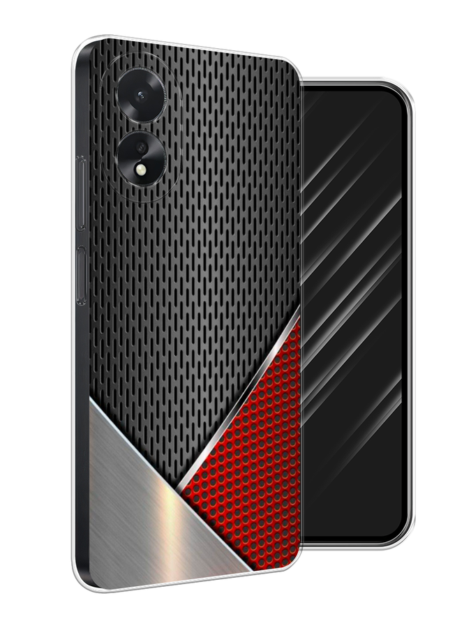 

Чехол Awog на Oppo A38 "Стальной металл", Черный;красный;серебристый, 2515350-1