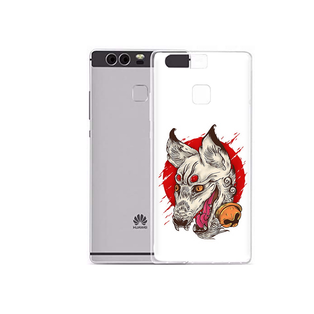 

Чехол MyPads Tocco для Huawei P9 Plus страшная собака (PT31455.54.627), Прозрачный, Tocco