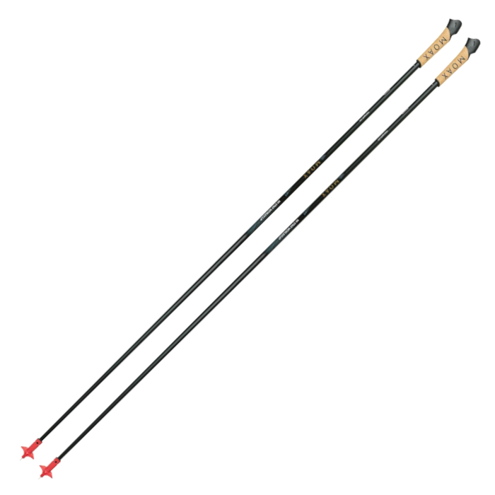 Лыжные палки MOAX (MP10-00) M1 Star WorldCup (Карбон 100%) черный 167,5