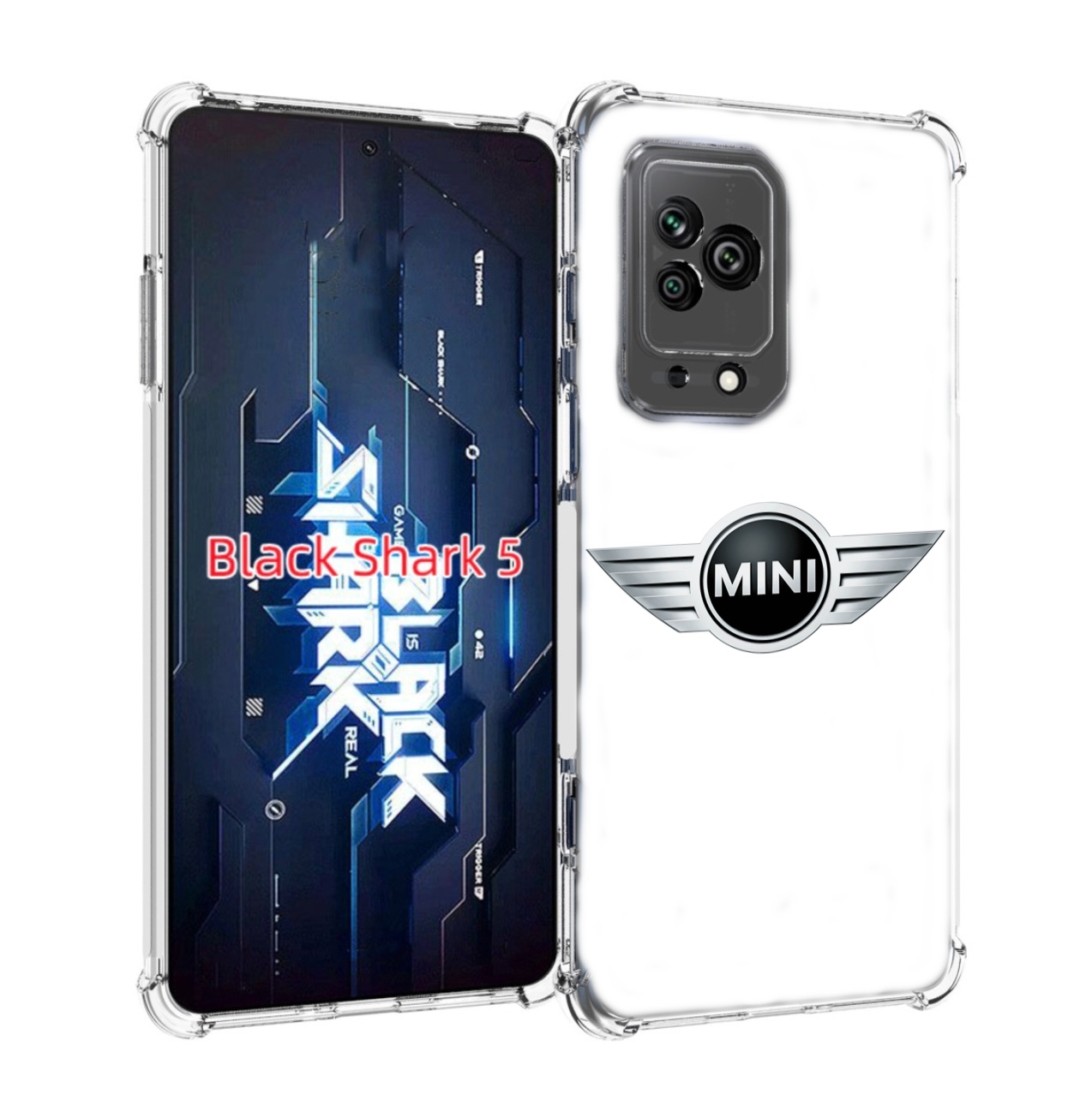 

Чехол MyPads мини-mini-5 для Xiaomi Black Shark 5, Прозрачный, Tocco