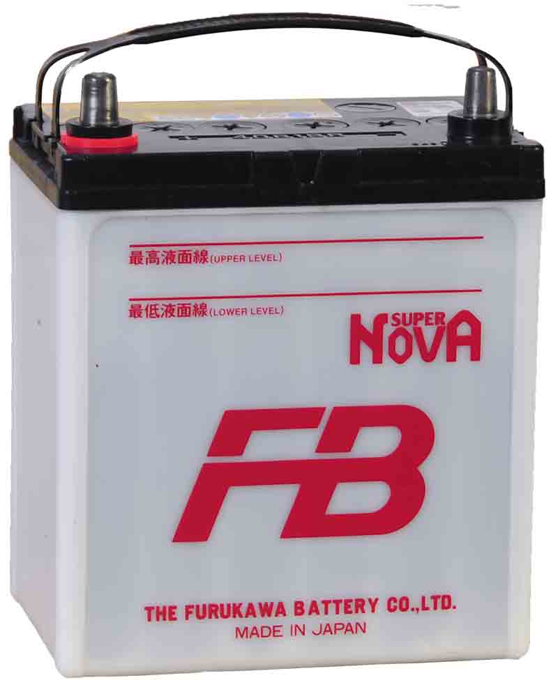 Аккумулятор автомобильный Furukawa Battery FB Super Nova 38 А/ч 330 А прям. пол. 40B19R