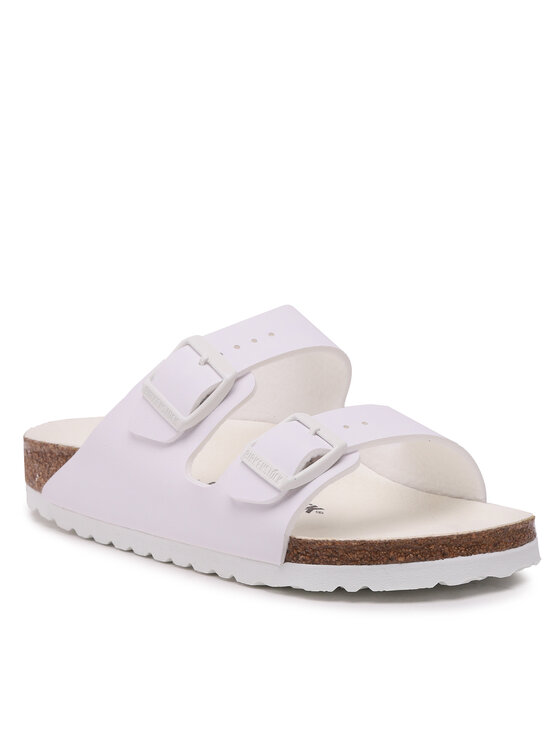 

Шлепанцы Arizona 1019046 Birkenstock белый 39 EU, Arizona 1019046