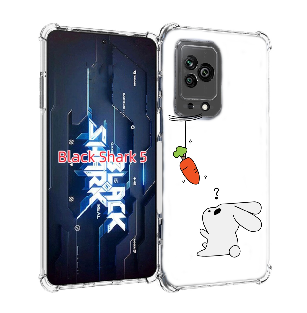 

Чехол MyPads морковка детский для Xiaomi Black Shark 5, Прозрачный, Tocco