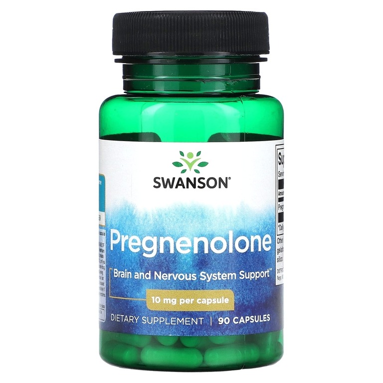 

Прегненолон SWANSON Pregnenolone капсулы 10 мг 90 шт.