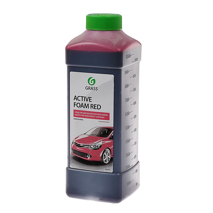 

Шампунь для бесконтактной мойки Grass Active Foam Red, 1л (1:30-1:50)