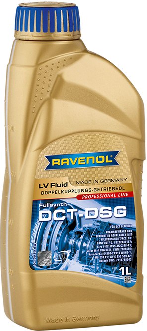 

Трансмиссионное масло RAVENOL 1212107-001-01-999 DCT/DSG LV Fluid 1л