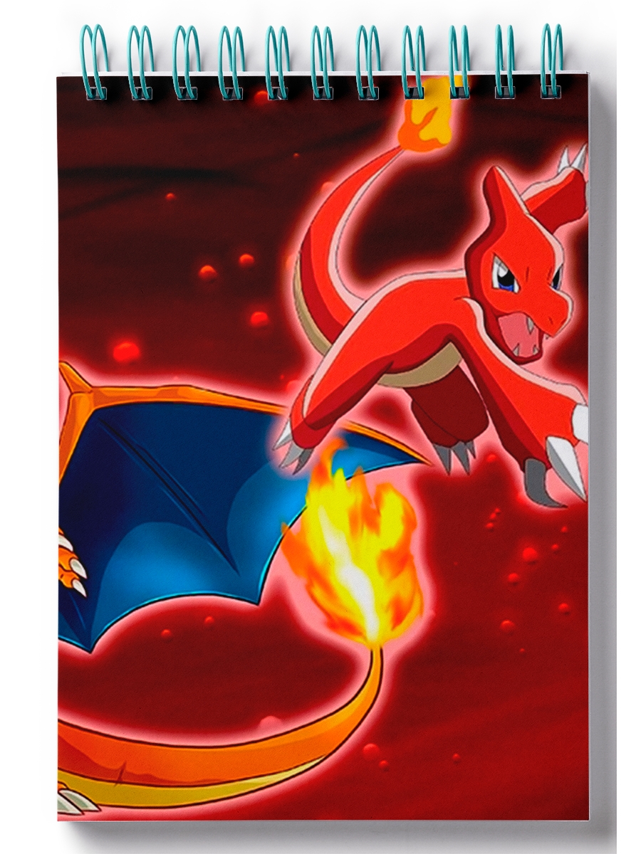 

Блокнот DRABS Чармандер покемон Fire Red