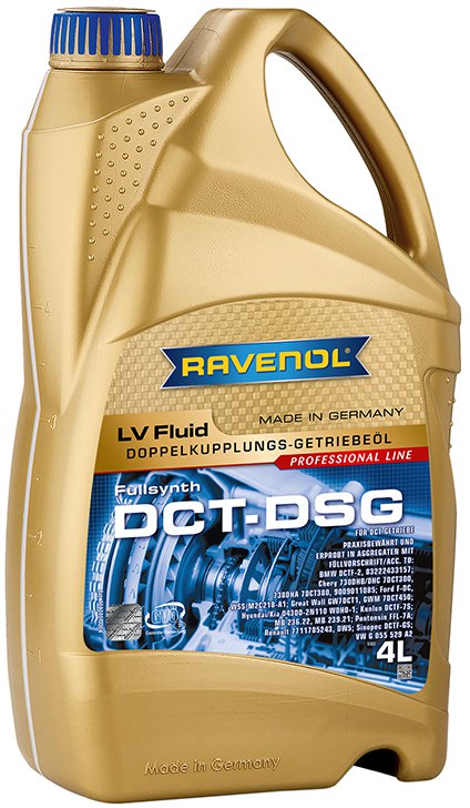 

Трансмиссионное масло RAVENOL 1212107-004-01-999 DCT/DSG LV Fluid 4л